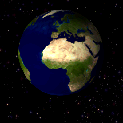 Photo of the Rotation earth